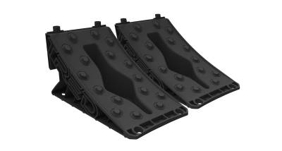 Rhino-Rack USA - Rhino-Rack TGTWCBK Tred Leveling Ramps/Chocks GT BLACK WHEEL CHOCK