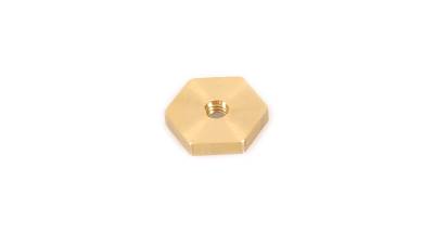 Rhino-Rack USA - Rhino-Rack N009-BP Mounting M6 x 21.43 x 4.4 BRASS HEX NUTS BP 4