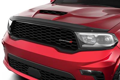 Husky Liners - Husky Liners 2830038 Aeroskin II Hood Protector Matte Black Low Profile