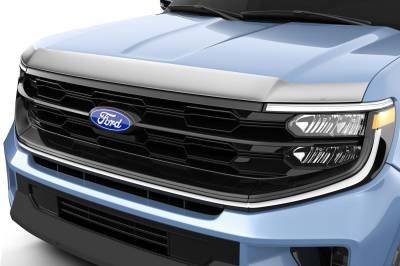 Husky Liners - Husky Liners 2892231 Aeroskin Hood Protector Chrome