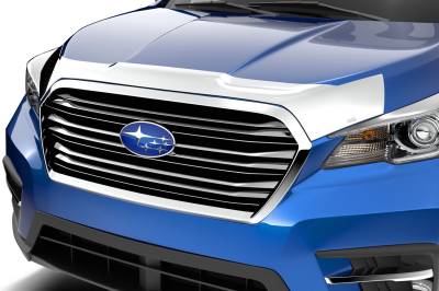 Husky Liners - Husky Liners 2892220 Aeroskin Hood Protector Chrome