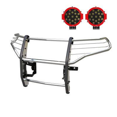 Black Horse Off Road - Black Horse Off Road 17FJ31MSS-PLR Grille Guard Kit