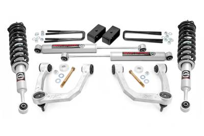 Rough Country Suspension Systems - Rough Country 76331 3" Suspension Lift Kit for 06-26 Toyota Hilux 2WD/4WD