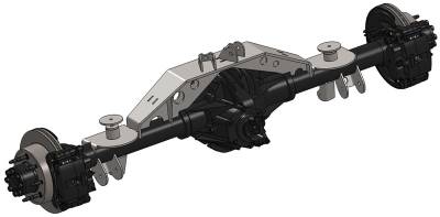 Artec Industries - Artec TJ1415 Triangulated 14-Bolt Swap Kit w/Truss 2.63"/High Clearance for TJ