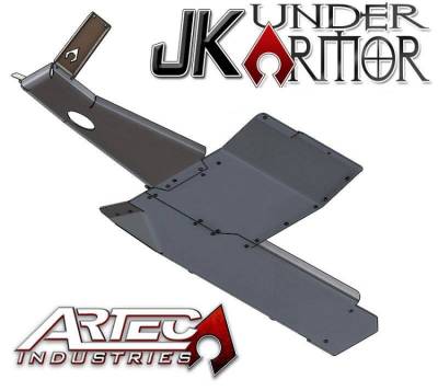 Artec Industries - Artec JK1020 JK Under Armor 2 Door Bellypan Kit for 12-16 Jeep Wrangler JK