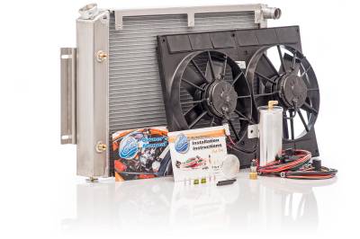 Be Cool - Be Cool 83234 Radiator Module Factory-Fit Polished for 67-69 Camaro Firebird LS