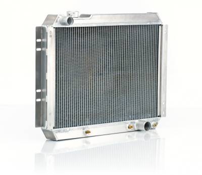 Be Cool - Be Cool 60282 Downflow Radiator Factory-Fit Natural for 66-67 Chevy Chevelle/El
