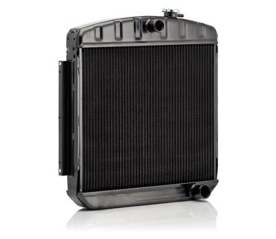 Be Cool - Be Cool 15002 Downflow Radiator for 55-57 Chevy Bel-Air V-8 Position Standard