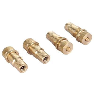Bulldog Winch - Bulldog Winch 42068 Automatic Tire Deflators Brass 4Pc