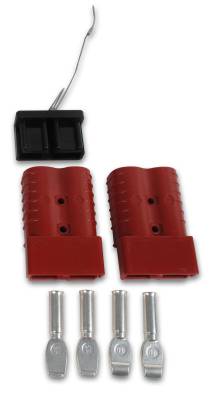 Bulldog Winch - Bulldog Winch 20172 Quick Connect 350A 1 Pair w/1/0AWG Terminals w/Dust Cover