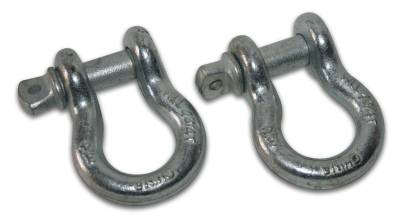 Bulldog Winch - Bulldog Winch 20020 3/4" Bow Shackle 9.5k LB WLL Silver