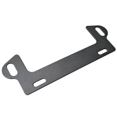 Bulldog Winch - Bulldog Winch 20391 License Plate Mount Hawse Fairlead