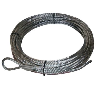 Bulldog Winch - Bulldog Winch 20108 Winch Rope Wire 10001 5/16" x 100 Foot 8.1mm x 30.5m