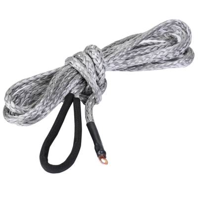 Bulldog Winch - Bulldog Winch 20434 Rope Snow Plow Winch 6mm x 12' for ATV/UTV