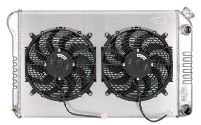 Cold Case Radiators - Cold Case Radiators GMG544-5K Radiator & 12" Dual Fan Kit for 78-88 GM G-Body