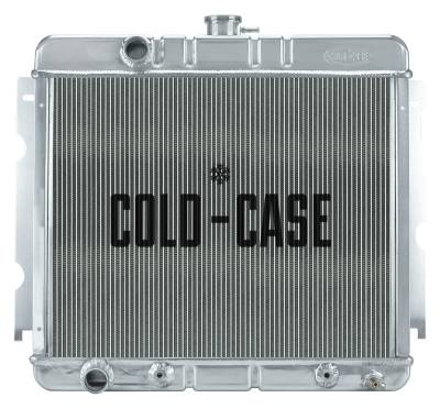 Cold Case Radiators - Cold Case Radiators MOP756A-5 Aluminum Performance Radiator for 67-69 A-Body