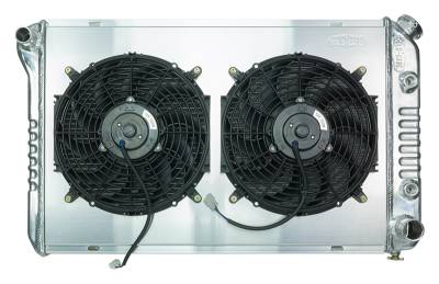 Cold Case Radiators - Cold Case Radiators GMB57AK Radiator AT Dual 12" Fans for 84-87 Regal Grand