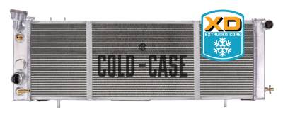 Cold Case Radiators - Cold Case Radiators MOJ994AXD Aluminum Radiator for 84-01 Jeep Cherokee XJ