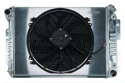 Cold Case Radiators - Cold Case Radiators CHC11AK Radiator 16" Fan Kit for 67-69 Camaro/Firebird BB