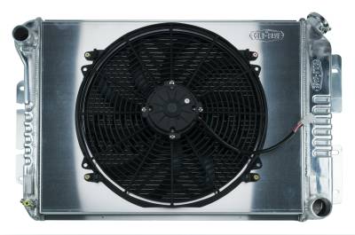 Cold Case Radiators - Cold Case Radiators CHC11K Radiator 16" Fan Kit for 67-69 Camaro/Firebird MT