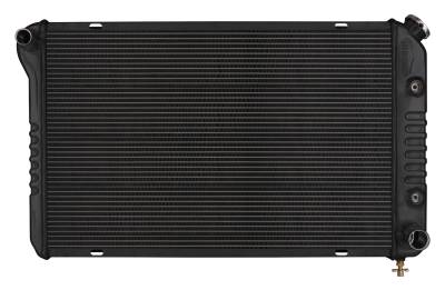 Cold Case Radiators - Cold Case Radiators GMB57AB Turbo Night Rider Radiator Black for 84-87 Regal