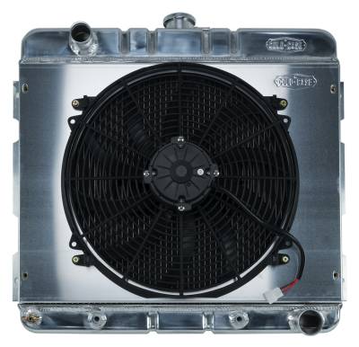 Cold Case Radiators - Cold Case Radiators MOP755AK Radiator Fan Kit for 70-72 Mopar AB SB