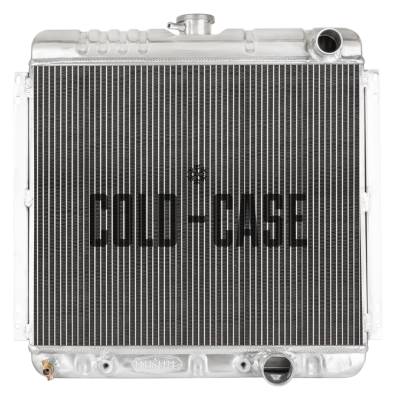 Cold Case Radiators - Cold Case Radiators FOM561A Aluminum Radiator for 67-70 Mustang 289/302 AT