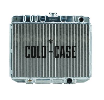 Cold Case Radiators - Cold Case Radiators FOM587A Aluminum Radiator AT for 67-70 Ford Mustang SB 24"