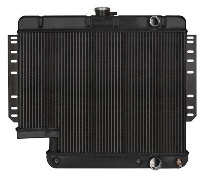 Cold Case Radiators - Cold Case Radiators CHI565A-5B Radiator for 61-65 Impala w/500 Box