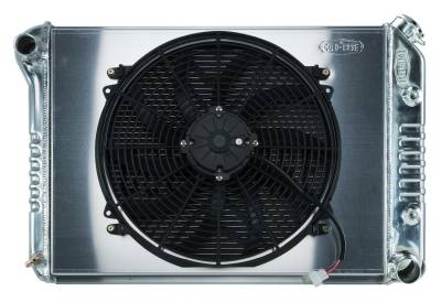 Cold Case Radiators - Cold Case Radiators CHN548AK Performance Radiator/16" Fan for 68-79 Nova BB