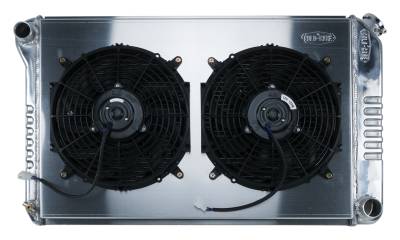 Cold Case Radiators - Cold Case Radiators CHC545K Aluminum Radiator/12" Fan Kit MT for 70-81 Camaro