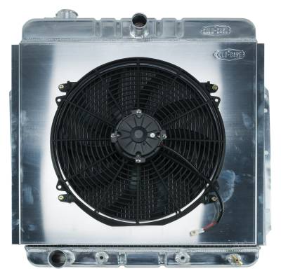 Cold Case Radiators - Cold Case Radiators FOT576AK Radiator 16" Fan Kit for 53-56 Ford F100
