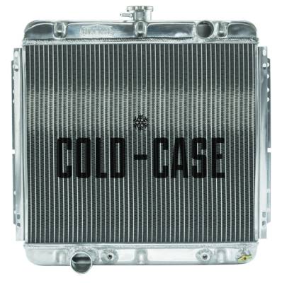 Cold Case Radiators - Cold Case Radiators FOM560A 20" Aluminum Perf Radiator AT for 67-70 Mustang