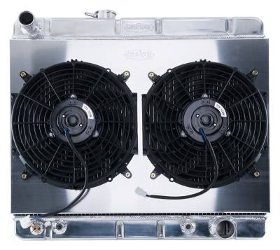 Cold Case Radiators - Cold Case Radiators GPG34ASK HO/SD 1.25" Radiator Kit AT w/o AC for 64-67 GTO