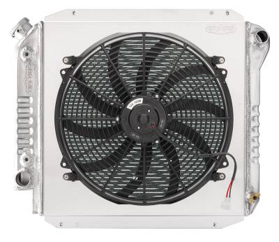 Cold Case Radiators - Cold Case Radiators FOT574A-5K Radiator Module for 66-77 Ford Bronco V8
