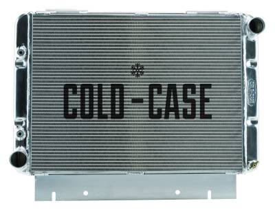 Cold Case Radiators - Cold Case Radiators FOG580A Side Tank Aluminum Radiator AT for 60-63 Galaxie