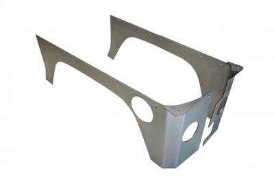 EVO Manufacturing - EVO Manufacturing EVO-1070-2D Rear Rockskin Corners for 07-18 Wrangler JK 2DR