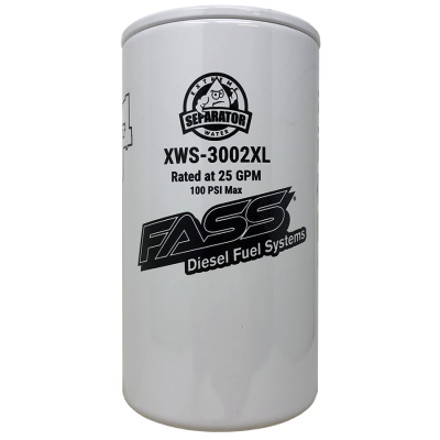 FASS - FASS XWS3002XL Extended Length Extreme Water Separator Filter XWS-3002XL