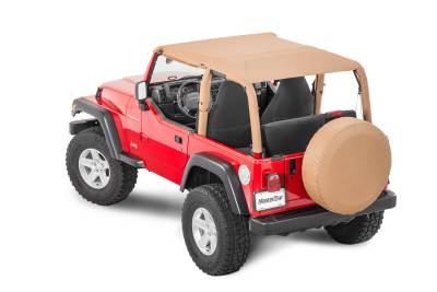 MasterTop - MasterTop 14300217 Spice Diamond Bimini Top Plus for 97-06 Jeep Wrangler TJ