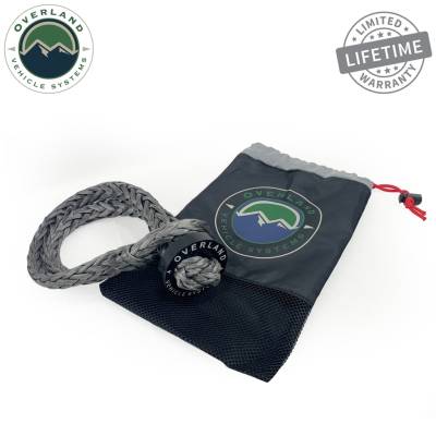 Overland Vehicle Systems - Overland Vehicle Systems 19159919 Soft Shackle Recovery 5/8 44500lbs w/Collar