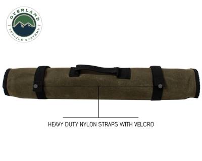 Overland Vehicle Systems - Overland Vehicle Systems 21089941 Rolled Socket Organizer Storage Bag #16 Waxed
