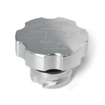 Pacific Performance Engineering - PPE 114003017 Billet Aluminum Engine Oil Filler Cap 01-23 GM 6.6L/3.0L Duramax