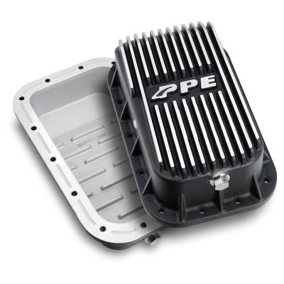 Pacific Performance Engineering - PPE 214054010 HD Cast Alum Engine Oil Pan Blk for 11-22 Dodge/12-18 Jeep JK 3.6L