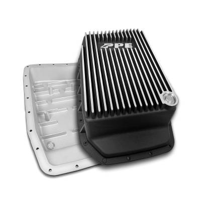 Pacific Performance Engineering - PPE 328051110 Brushed Deep Transmission Pan for 15-17 6R80 Ford F150