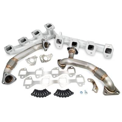 Pacific Performance Engineering - PPE 116111635 Manifolds & Up-Pipes Y Pipe LLY/LBZ Silver for 06-07 GM