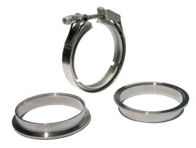 Pacific Performance Engineering - PPE 517140003 4.0" V Band 3Pc Set 1C 1M 1F QR