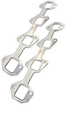 Pacific Performance Engineering - PPE 118062020 Over-Sized Port Exhaust Manifold Gasket 2Pc for 01-16 GM 6.6L