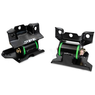 Pacific Performance Engineering - PPE 168030150 Engine Mount Kit 50 Hardness Green for 01-10 GM 6.6L Duramax