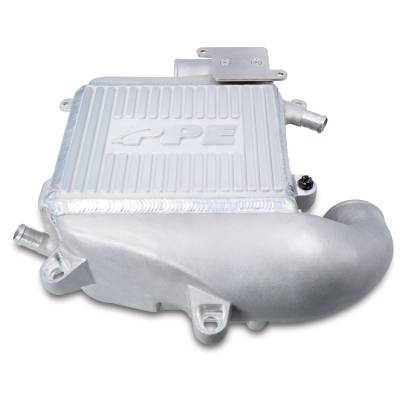Pacific Performance Engineering - PPE 115030000 LZO Air-To-Water Intercooler Kit Raw for 20-23 GM 3.0L Duramax LM2