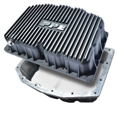 Pacific Performance Engineering - PPE 314052110 Engine Oil Pan for Ford 6.7L Power Stroke Diesel Brushed